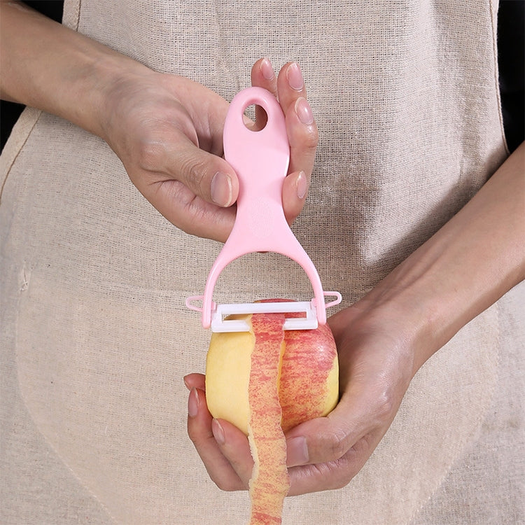 T Shaped Ceramic Skin Peeler with Durable ABS Handle, Random Color Delivery, T Shaped Peel Knife T Shaped Ceramic Skin Peeler with Durable ABS Handle, Random Color Delivery, T Shaped Peel Knife