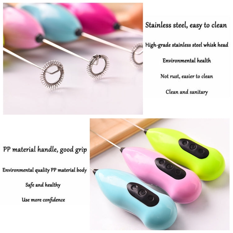 Portable Handheld Electric Beaters Whisk Egg / Milk Bar / Electric Mixer / Electric Frother Foamer Whisk, Random Color Delivery Portable Handheld Electric Beaters Whisk Egg / Milk Bar / Electric Mixer / Electric Frother Foamer Whisk, Random Color Delivery