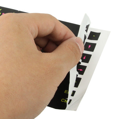 Arabic Learning Keyboard Layout Sticker for Laptop / Desktop Computer Keyboard Arabic Learning Keyboard Layout Sticker for Laptop / Desktop Computer Keyboard
