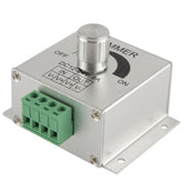 Aluminum Single Color Dimmer Switch LED Dimmer Controller for Strip Light DC12-24V, Output Current: 8A