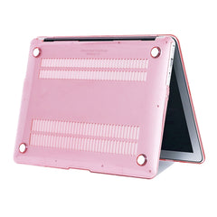 Funda protectora rígida para portátil MacBook Air de 13,3 pulgadas A1466 2012-2017 / A1369 2010-2012, color rosa y gris