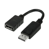 DisplayPort Male to Display Port Female Cable, Length: 1.8m, DP Male to DP Female