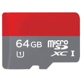 64GB High Speed Class 10 TF/Micro SDHC UHS-1(U1) Memory Card, Write: 15mb/s, Read: 30mb/s (100% Real Capacity), 64GB