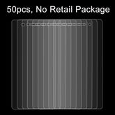 50 PCS for Huawei P8 Lite / P8 mini 0.26mm 9H Surface Hardness 2.5D Explosion-proof Tempered Glass Film, No Retail Package