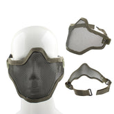 Half Face Net Mesh Style Protection Mask with Elastic Strap
