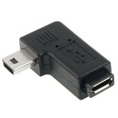 90 Degree Micro USB to Mini USB Adapter