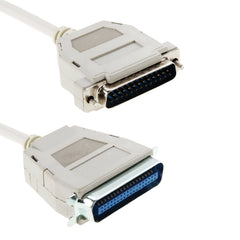 IEEE 1284 to RS232 25 Pin Male Cable, 25sb, Length: 1.5m, IEEE 1284 to DB25 (18s)
