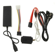 USB 2.0 to IDE & SATA Cable Cable Length: approx 55cm, USB 2.0 to IDE & SATA (EU Plug), USB 2.0 to IDE & SATA (UK Plug)