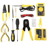 14 in 1 Professional Network Maintenance Telecommunications Set