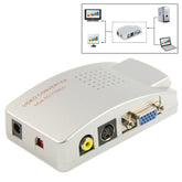 High Resolution VGA Video Conversion VGA to Video S-Video / PC to TV (VGA to AV ) Converter Box, NTSC/NTSC-EIAJ/PAL