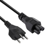 3 Prong Style Brazil Notebook AC Power Cord, Length: 1.5m ( OD5.5 ), 3 Prong Style Brazil, Length: 1.5m (OD5.5)