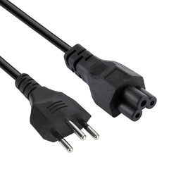 3 Prong Style Brazil Notebook AC Power Cord, Length: 1.5m ( OD5.5 ), 3 Prong Style Brazil, Length: 1.5m (OD5.5)