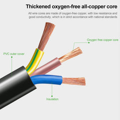 3 Prong Style Brazil Notebook AC Power Cord, Length: 1.2m ( OD5.5 ), 3 Prong Style Brazil, Length: 1.2m (OD5.5)