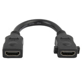18cm 19 Pin Female to Female HDMI Cable, HDMI Female, Length: 18cm