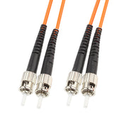 ST-ST Dual-Core Multi Mode Fiber Optic Jumper