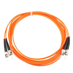 ST-ST Dual-Core Multi Mode Fiber Optic Jumper