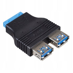 2 x USB 3.0 AF to 20 Pin Adapter, Adapter