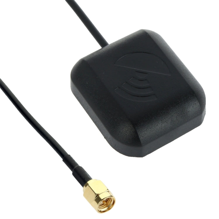 Vehicle GPS Antenna Active Receiver Magnetic Base Mount Adapter Aerial SMA Male Connector, Cable Length: 3m Vehicle GPS Antenna Active Receiver Magnetic Base Mount Adapter Aerial SMA Male Connector, Cable Length: 3m