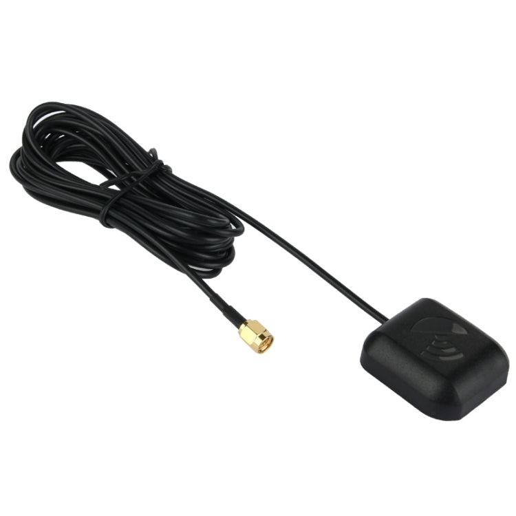 Vehicle GPS Antenna Active Receiver Magnetic Base Mount Adapter Aerial SMA Male Connector, Cable Length: 3m Vehicle GPS Antenna Active Receiver Magnetic Base Mount Adapter Aerial SMA Male Connector, Cable Length: 3m