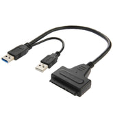 USB 2.0 / USB 3.0 To SATA Cable with 2.5 inch HDD Protection Box, Support up to 4TB Speed, USB 3.0 to SATA with USB(B)