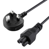 High Quality 3 Prong Style UK Notebook AC Power Cord, Length: 1.5m, 3 Prong Style UK Plug, Length: 1.5m
