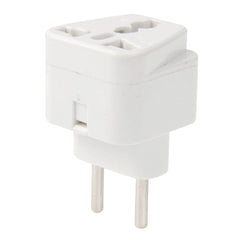 EU-Steckeradapter, Reisesteckdose, EU-Stecker (1 Stück)