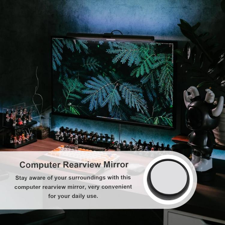 Computer Rearview Convex Glasses Rear View Mirror (Random Color Delivery), Random Color Delivery Computer Rearview Convex Glasses Rear View Mirror (Random Color Delivery), Random Color Delivery