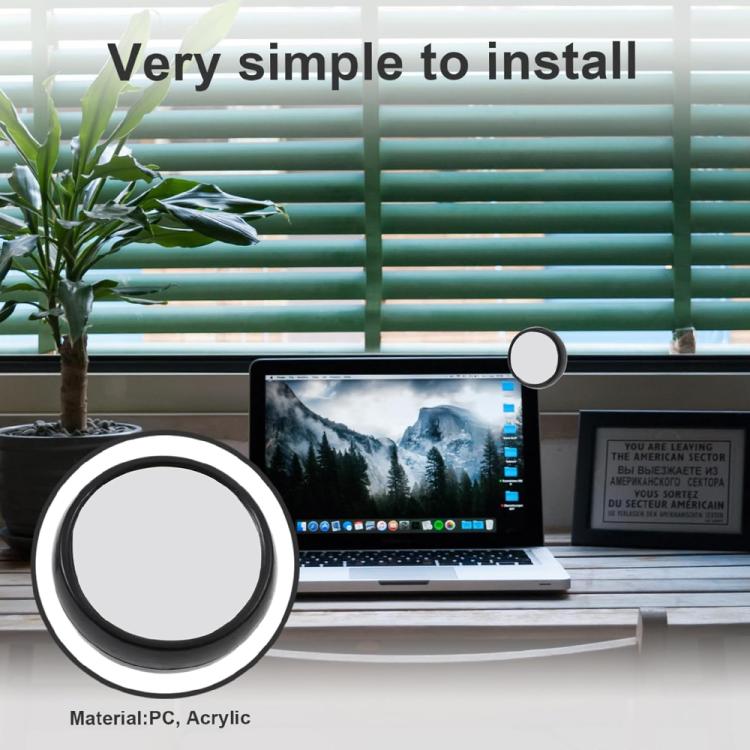 Computer Rearview Convex Glasses Rear View Mirror (Random Color Delivery), Random Color Delivery Computer Rearview Convex Glasses Rear View Mirror (Random Color Delivery), Random Color Delivery