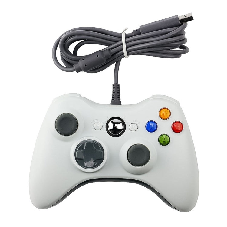 USB 2.0 Wired Controller Gamepad for XBOX360, Plug and Play, Cable Length: 2.5m USB 2.0 Wired Controller Gamepad for XBOX360, Plug and Play, Cable Length: 2.5m
