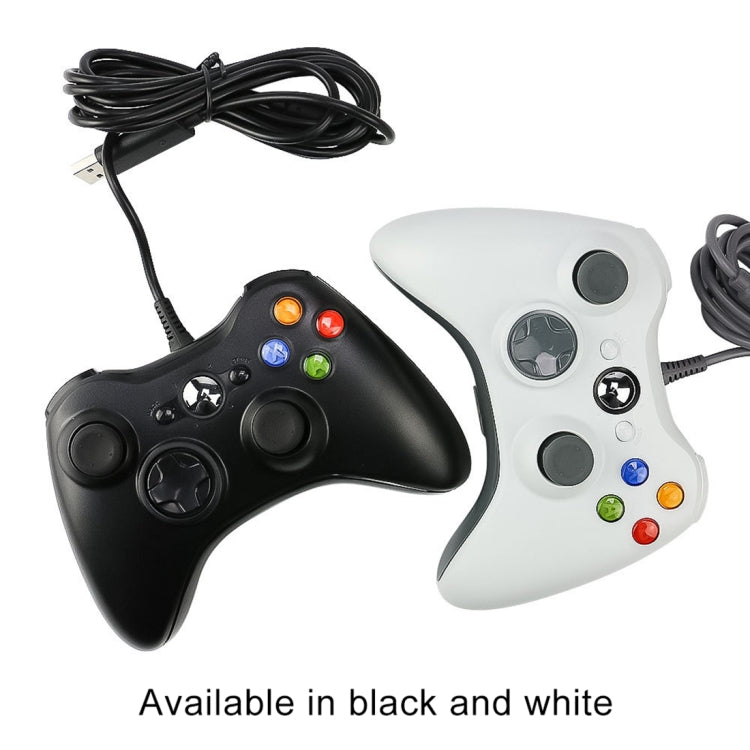 USB 2.0 Wired Controller Gamepad for XBOX360, Plug and Play, Cable Length: 2.5m USB 2.0 Wired Controller Gamepad for XBOX360, Plug and Play, Cable Length: 2.5m