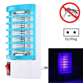 1W Efficient 4-LED Mosquito Killer Night Lamp, EU Plug, AC 220V