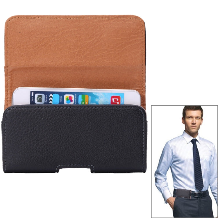 Litchi Texture Universal Horizontal Style Waist Bag for iPhone 6 / Galaxy S4 / i9500 Litchi Texture Universal Horizontal Style Waist Bag for iPhone 6 / Galaxy S4 / i9500