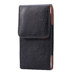 Litchi Texture Vertical Style Waist Bag for iPhone 6s Plus / iPhone 6 Plus & Galaxy Note 8 / Note 5 / Note 4 / Note III / S6 Edge Plus