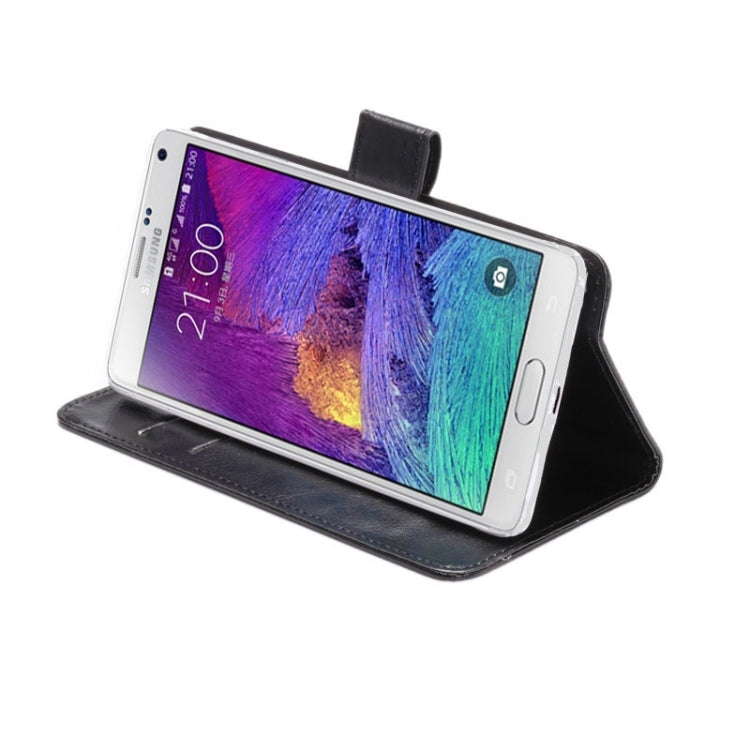5.3-5.5 Inch Universal Crazy Horse Texture 360 Degree Rotating Carry Case with Holder & Card Slots for Galaxy Note I / II / III / IV 5.3-5.5 Inch Universal Crazy Horse Texture 360 Degree Rotating Carry Case with Holder & Card Slots for Galaxy Note I / II / III / IV