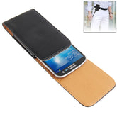 Waist Pack Leather Case with Belt Clip for iPhone 6, Galaxy S5 / G900 / S III / i9300 / S IV / i9500