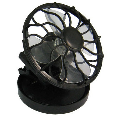 Mini ventilador portátil de viaje con enganche para energía solar Mini ventilador portátil de viaje con enganche para energía solar