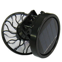 Mini ventilador portátil de viaje con enganche para energía solar