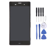 LCD Display + Touch Panel with Frame for Sony Xperia Z3 (Dual SIM Version) / D6633 / L55U