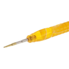 XL-0.8 Embedded Crystal Flower Professional Versatile 0.8 Pentalobe Screwdriver for Mobile Phone / Tablets Repair, Random Color Delivery(Green,Yellow,Red,Blue)