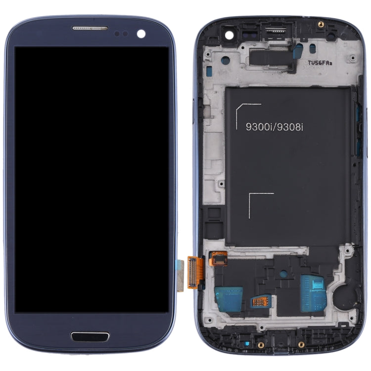 Original LCD Screen and Digitizer Full Assembly with Frame for Samsung Galaxy SIII / i9300 Original LCD Screen and Digitizer Full Assembly with Frame for Samsung Galaxy SIII / i9300