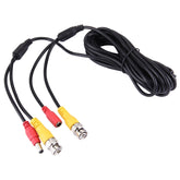 Cable de videovigilancia, cable de alimentación de vídeo, cable coaxial RG59, longitud: 5 m