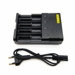 Universal Lithium Battery Charger for 26650 / 22650 / 18650 / 17670 / 18490 / 17500 / 17335 / 16340 / 14500 / 10440 (100V - 240V), i4