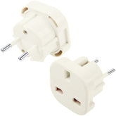Hochwertiger UK-Stecker auf EU-Stecker, Universal-Reisesteckdosenadapter