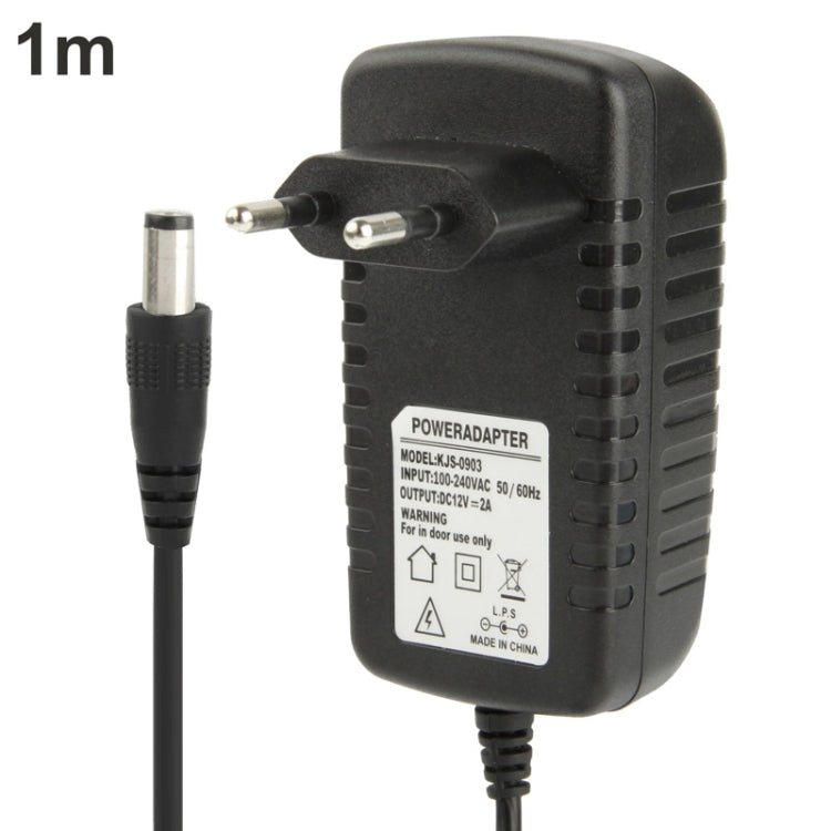 Adaptador de corriente de alta calidad de CA 100-240 V a CC 12 V 2 A, puntas: 5,5 x 2,1 mm, longitud del cable: 1 m, enchufe de la UE CC 12 V 2 A, enchufe de EE. UU. CC 12 V 2 A Adaptador de corriente de alta calidad de CA 100-240 V a CC 12 V 2 A, puntas: 5,5 x 2,1 mm, longitud del cable: 1 m, enchufe de la UE CC 12 V 2 A, enchufe de EE. UU. CC 12 V 2 A