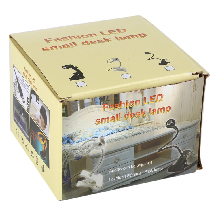 3W 360 Degree Rotation USB Metal Flexible Neck LED Light with Switch & Clip (Warm White Light Silver) 3W 360 Degree Rotation USB Metal Flexible Neck LED Light with Switch & Clip (Warm White Light Silver)