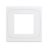 Wall Plate with Screw for Blank Inserts - 3 Hole, Use around the world