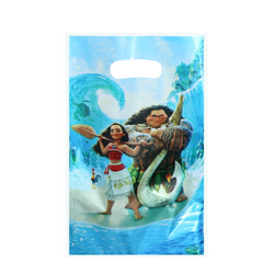 10/40Pcs Disney Moana Party Gift Bags Moana Theme Plastics Candy Bag Boy Loot Bag for Kids Birthday Party Favors Supplies Decor