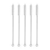 2-10Pcs Drinking Straw Cleaning Brush Kit Straw Tube Pipe Cleaner Nylon Stainless Steel Long Handle Cleaning Brushes forStraws