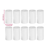 10 Rolls Thermal Paper Camera Printing White Children Camera Wood Pulp Instant Print Kids Rolling Paper Miniprinter Accessories