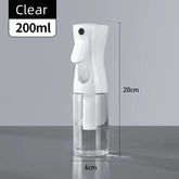 200ml Hair Spray Bottle Applicator Bottles Ultra Fine Continuous Garden Water Sprayer for Hairstyling/Cleaning/Plants/Misting